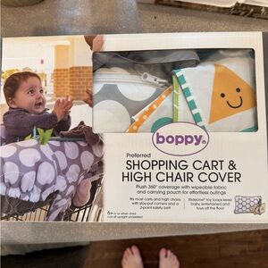 Boppy Colorful Shopping Cart & High Chair Cover